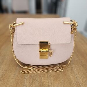 Chloe Mini Drew Cement Pink